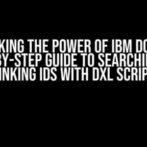 Unlocking the Power of IBM DOORS: A Step-by-Step Guide to Searching and Linking IDs with DXL Script